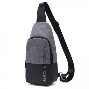 Arctic Hunter egypántos hátizsák, hátitáska, válltáska szürke színben vízálló (XB0058-GREY)