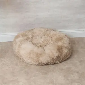 Kutyafekhely, kutyaágy extra puha tarka bézs 80cm (KA2002-BEIGE-T-80)