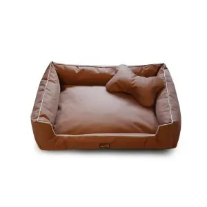 Kutyafekhely, kutyaágy barna XL méret (PT-004-BROWN-XL)