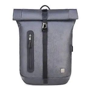 Arctic Hunter 15.6'' USB-s laptop hátizsák, hátitáska szürke színben vízálló (B00283-GREY)