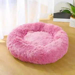 Kutyafekhely, kutyaágy extra puha rózsaszín 80 cm (KA2002-PINK-80)