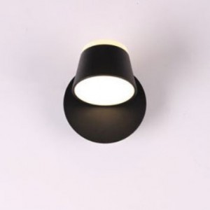Beltéri fali LED lámpa 14W fekete (INDOOR-LED-1052-1-BLACK)