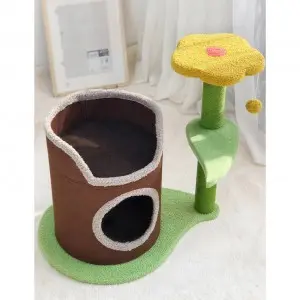 Macskabútor, macskafa, kaparófa kétszintes 56cm S méret (CAT-TREE-2-LAYERS-10-S)