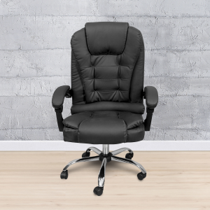 Főnöki irodai szék, forgószék fekete (JM-09-BLACK-6)