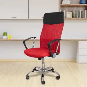 Irodai szék, forgószék piros (IRODAI-SZEK-5-RED)