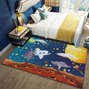 Gyerek játszószőnyeg, gyerekszőnyeg univerzum mintával 100x200 cm (KIDS-CARPET-UNIVERSE)