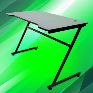 Gamer asztal 120x60cm fekete (YD0604-BLACK)