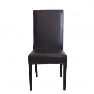 Székhuzat 2 db stretch műbőr sötétbarna (CC144-30)