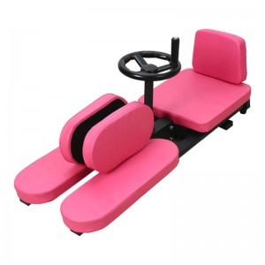 Nyújtást segítő edzőgép, lábnyújtó pad rózsaszín (PX-YZM15)