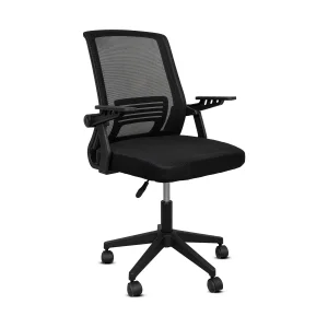 Irodai szék, forgószék fekete (OFFICE-CHAIR-T26-BLACK)