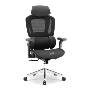 Prémiová ergonomická sieťovaná kancelárska stolička, otočná stolička (E20)