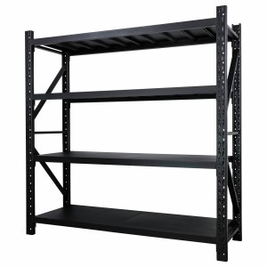 Raktár polc, salgó 4 szintes 200x60x200cm, anthrazit